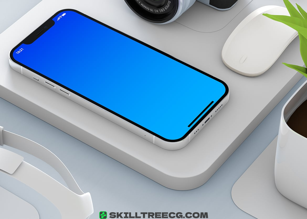 图片[4]-iPhone 12 Pro PSD Mockup（911032）-技能树